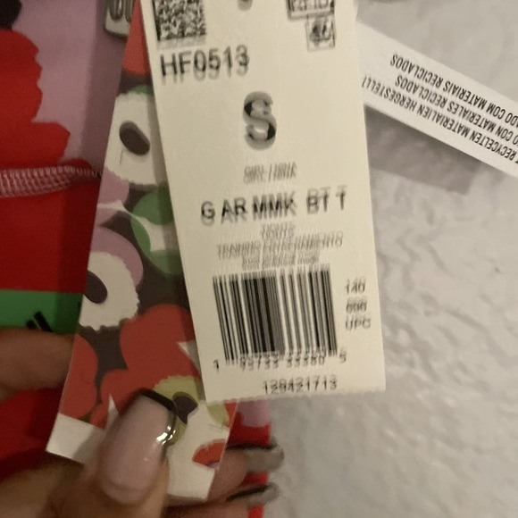 NWT Adidas Girl's Adidas x Marimekko Believe This Aeroready Leggings Size Small - Picture 13 of 13